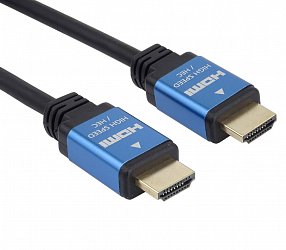 PremiumCord Ultra kabel HDMI 2.0b kovové, 0,5m