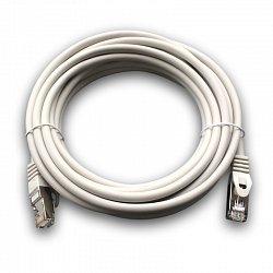 DATACOM Patch cord S/FTP CAT6A 5m šedý