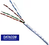 DATACOM UTP Cat5e PVC kabel 305m (drát), bílý