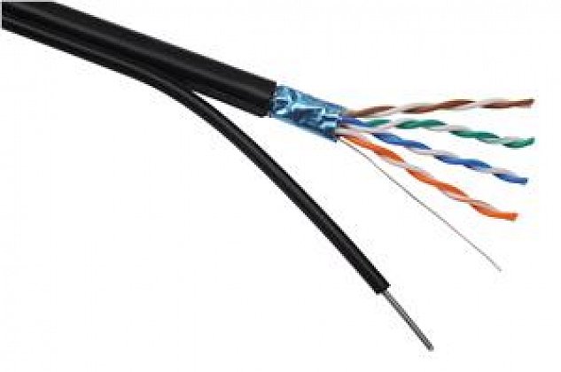 Venk.inst.kabel Solarix CAT5E FTP PE 305m samonos.