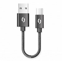 ALIGATOR PREMIUM 2A kabel, 50cm USB-C, černý