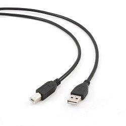 USB kabel typu AB, délka 1,8m HQ černý