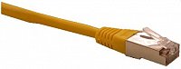 Patch cord FTP cat5e 0,25M žlutý