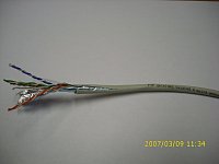 DATACOM FTP Cat5e PVC kabel 305m (lanko) šedý