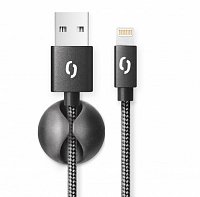 ALIGATOR PREMIUM 2A kabel, Lightning 2m, černý