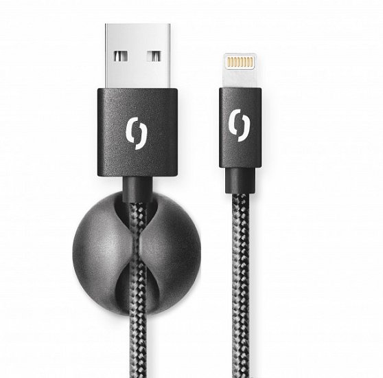 ALIGATOR PREMIUM 2A kabel, Lightning 2m, černý