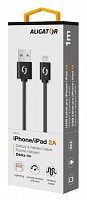 ALIGATOR Datový kabel 2A, Lightning černý