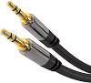 PremiumCord HQ stíněný kabel stereo Jack 3.5mm - Jack 3.5mm M/M 3m