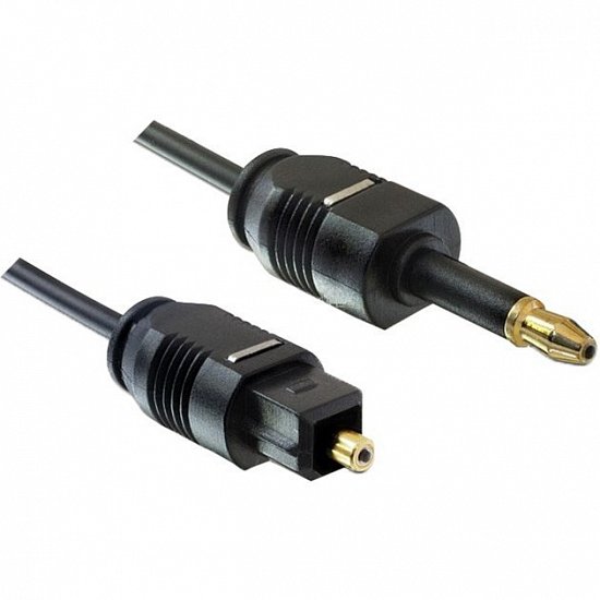 PremiumCord 3,5mm mini Toslink, OD:2,2mm, 2m