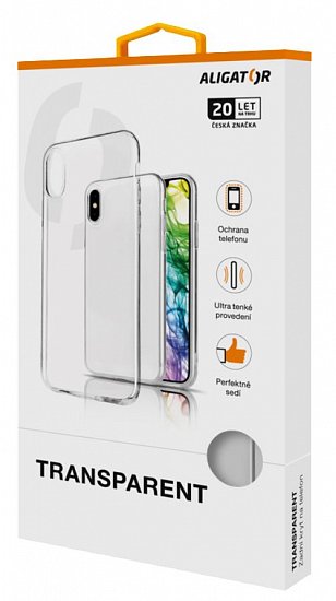 ALIGATOR Pouzdro Transparent Apple iPhone 7/8/ SE 2020