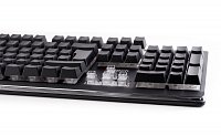 Polomechanická herní klávesnice C-TECH Iris (GKB-08), casual gaming, CZ/SK, duhové podsvícení, USB