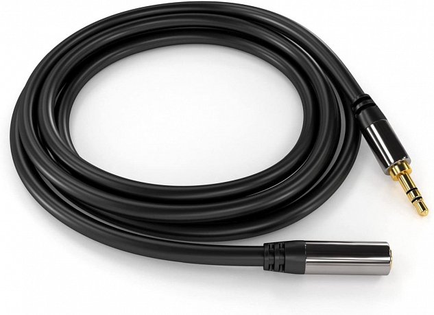 PremiumCord HQ stíněný prodlužovací kabel Jack 3.5mm - Jack 3.5mm M/F 5m