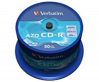 VERBATIM CD-R(50-Pack)Spindl/Crystal/DLP/52x/700MB