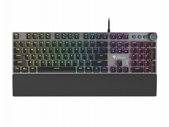 Genesis mechanická klávesnice THOR 400, US layout, RGB podsvícení, software, Kailh Red