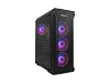 Počítačová skříň Genesis IRID 505 ARGB MIDI (USB 3.0), 4x 120mm ventilátory ARGB