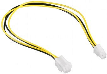 Kabel CABLEXPERT prodloužení ATX 4-pin, 30cm