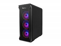 Počítačová skříň Genesis IRID 505 ARGB MIDI (USB 3.0), 4x 120mm ventilátory ARGB