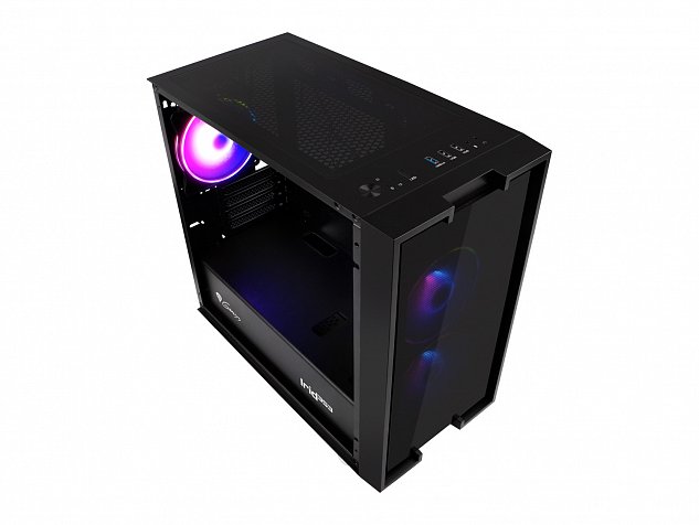 Počítačová skříň Genesis IRID 353 ARGB Mini-ATX, Micro-ITX (USB 3.0), 4x 120m ventilátory ARGB