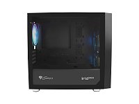 Počítačová skříň Genesis IRID 353 ARGB Mini-ATX, Micro-ITX (USB 3.0), 4x 120m ventilátory ARGB