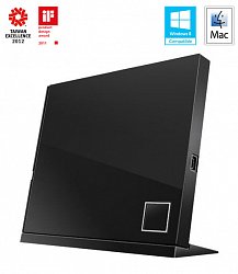 ASUS SBW-06D2X-U BLACK externí slim BD-RW