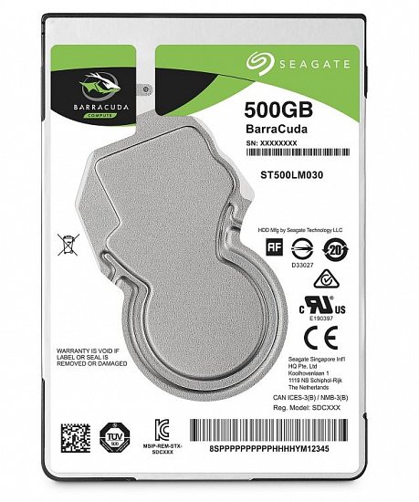 Seagate BarraCuda/500GB/HDD/2.5