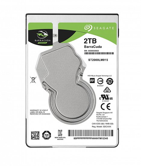 Seagate BarraCuda/2TB/HDD/2.5