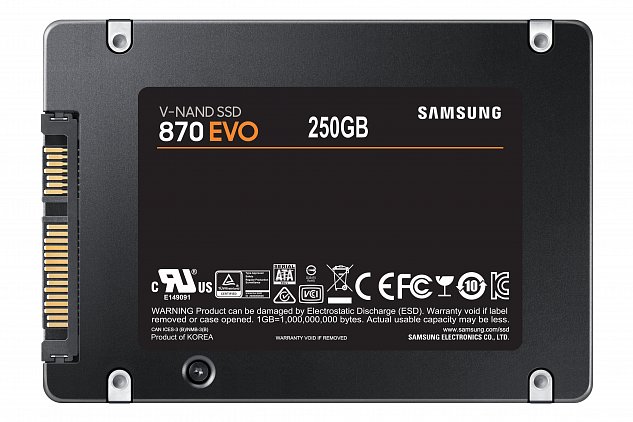 Samsung 870 EVO/250GB/SSD/2.5