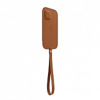 iPhone 12 mini Leather Sleeve wth MagSafe S.Brown