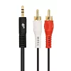 TB Touch Cable 3,5mm Mini Jack -2x RCA M/M 1,5m