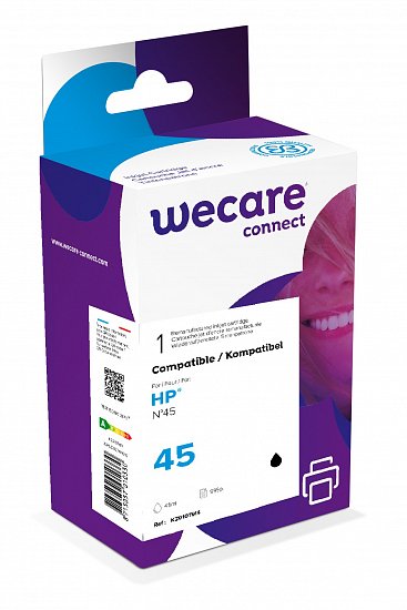 WECARE ink pro HP 51645AE,černá/black