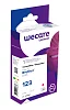 WECARE ink pro BROTHER LC-123M,červená/magenta