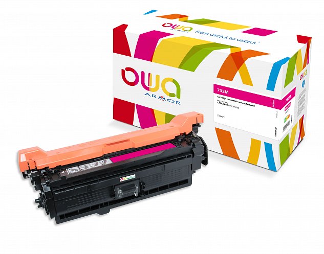 OWA Armor toner pro CANON CRG 732 M,červená/magent