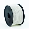 GEMBIRD Struna pro 3D tisk, PLA, 1,75mm, 1kg, 330m, bílá