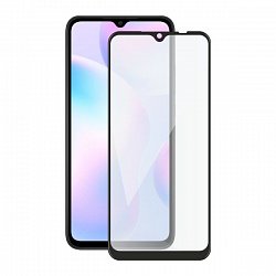 Screenshield XIAOMI Redmi 9A (full COVER black) Tempered Glass Protection