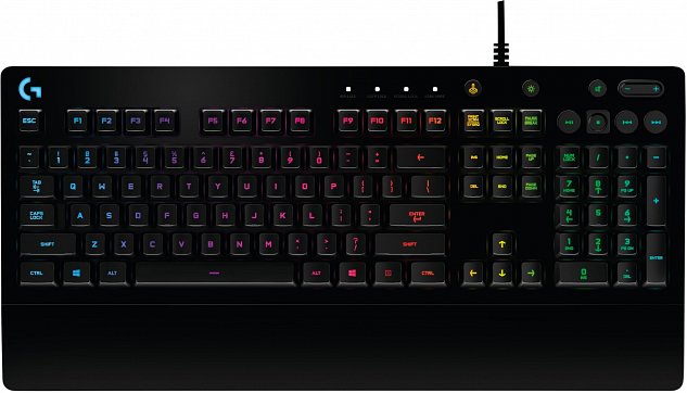 herní klávesnice Logitech G213 Prodigy, US INTL layout