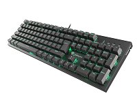 Genesis mechanická klávesnice THOR 300 TKL RGB, CZ/SK layout, RGB podsvícení, software, Outemu Red