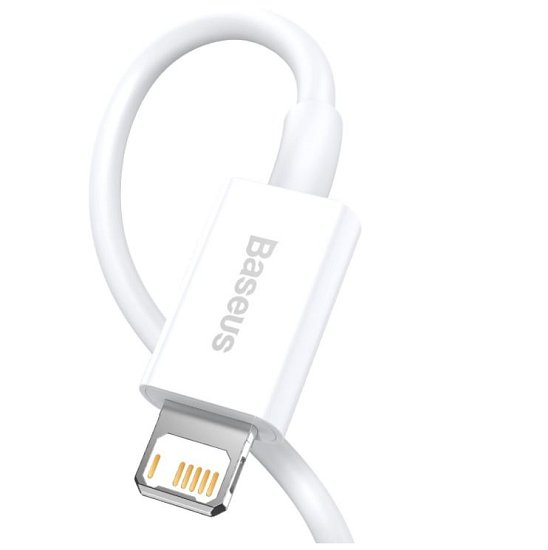 Baseus CALYS-C02 Superior Fast Charging Kabel Lightning 2.4A 2m White