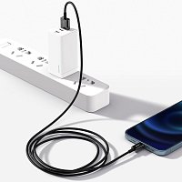 Baseus CALYS-A01 Superior Fast Charging Datový Kabel USB to Lightning 2.4A 1m Black