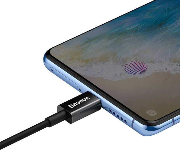 Baseus CAMYS-01 Superior Fast Charging Datový Kabel MicroUSB 2A 1m Black