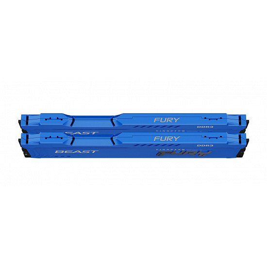 16GB DDR3-1600MHz CL10 Kingston FURY Beast Blue, 2x8GB