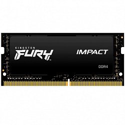 SO-DIMM 16GB DDR4-2666MHz CL15 1Gx8 Kingston FURY Impact