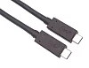 PremiumCord USB4™ 40Gbps 8K@60Hz kabel Thunderbolt 3 certifikovaný USB-IF 1m