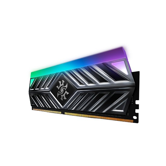 16GB DDR4-3600MHz ADATA XPG D41 CL18 RGB, 2x8GB grey