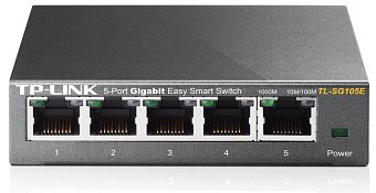 TP-Link TL-SG105E 5-Port Gigabit Easy Smart Switch