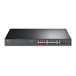 TP-Link TL-SL1218MP ver.2 16xFE 2xGb 2xSFP Unmanaged CCTV Switch 150W POE+