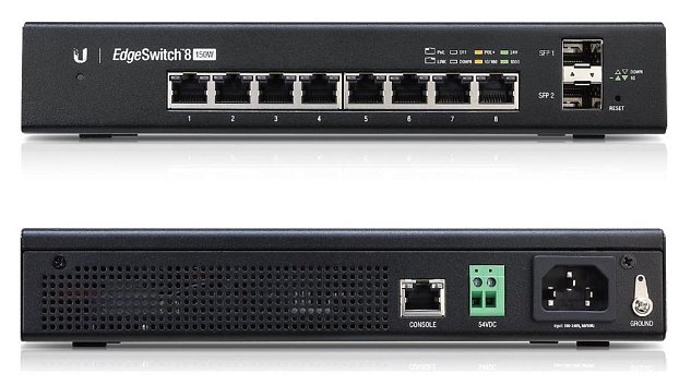 UBNT EdgeSwitch, 8-Port, 150W