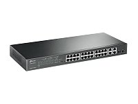 TP-Link TL-SL2428P 24x10/100Mbps+4xGb smart switch,250W POE+ Omada SDN