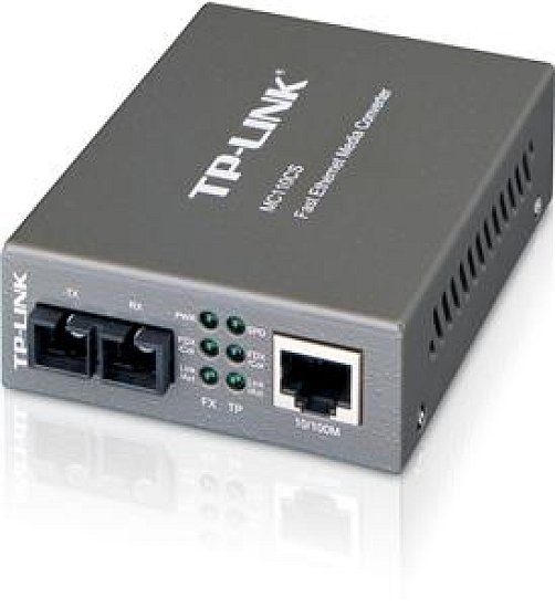 TP-Link MC110CS FE 20km SM 1310nm SC Media Conv.