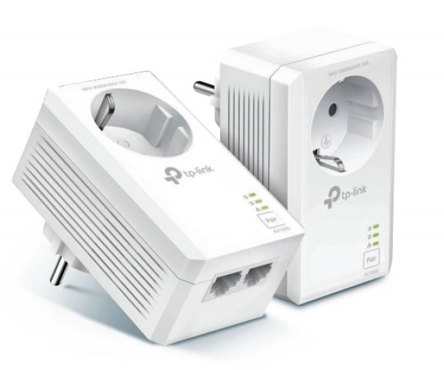 TP-Link TL-PA7027PKIT AV1000 Gb průchozí powerline Kit (2ks)