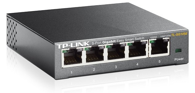 TP-Link TL-SG105E 5-Port Gigabit Easy Smart Switch